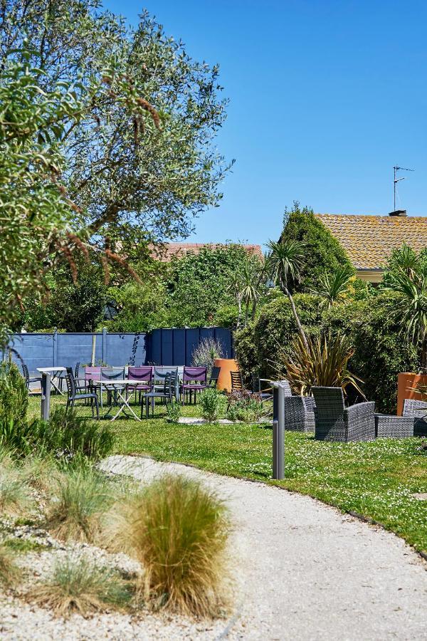 La Cremaillere Hotel-Restaurant Courseulles-sur-Mer Exterior foto