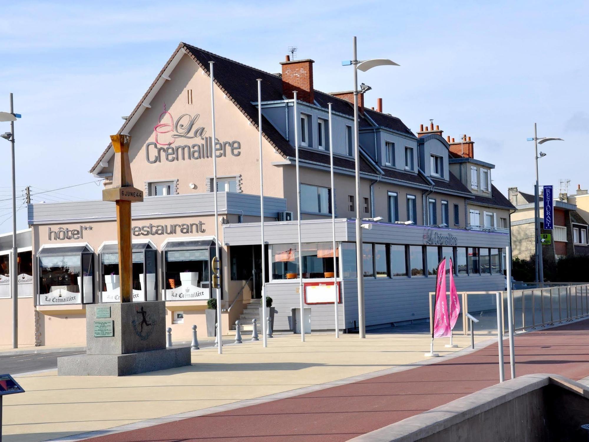 La Cremaillere Hotel-Restaurant Courseulles-sur-Mer Exterior foto